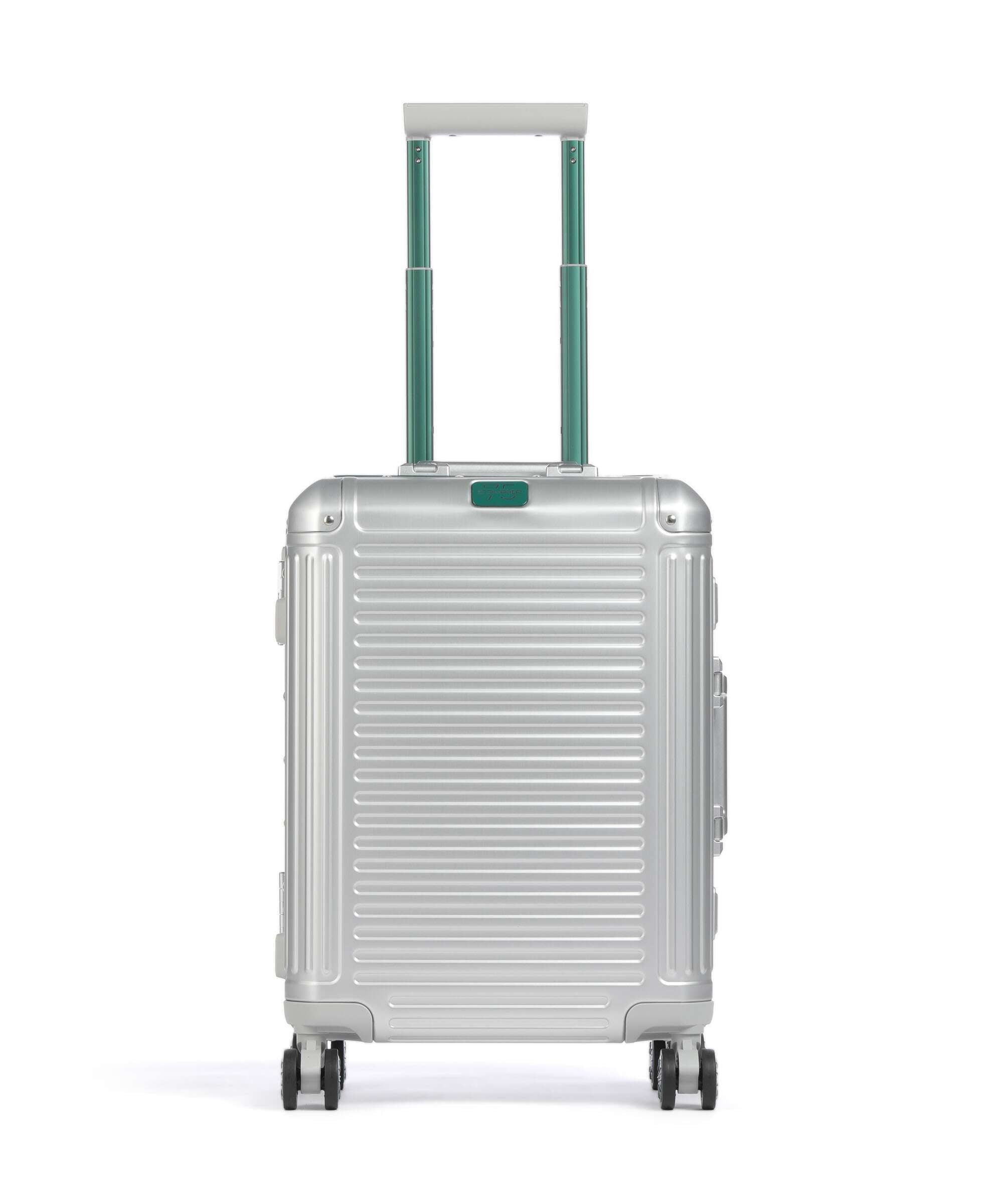 Travelite Next Spinner (4 wheels) silber/grün