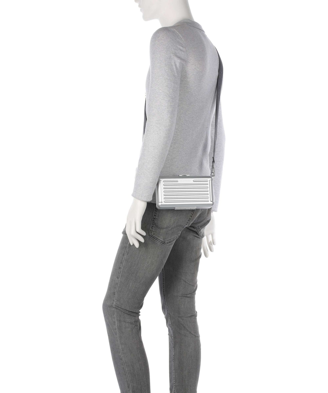 Travelite Next Crossbody bag silber