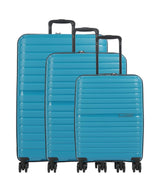 Travelite Trient Set de valise (4 roues) petrol
