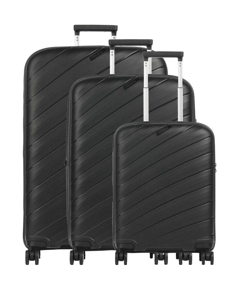 Travelite Burano Suitcase set (4 wheels) black