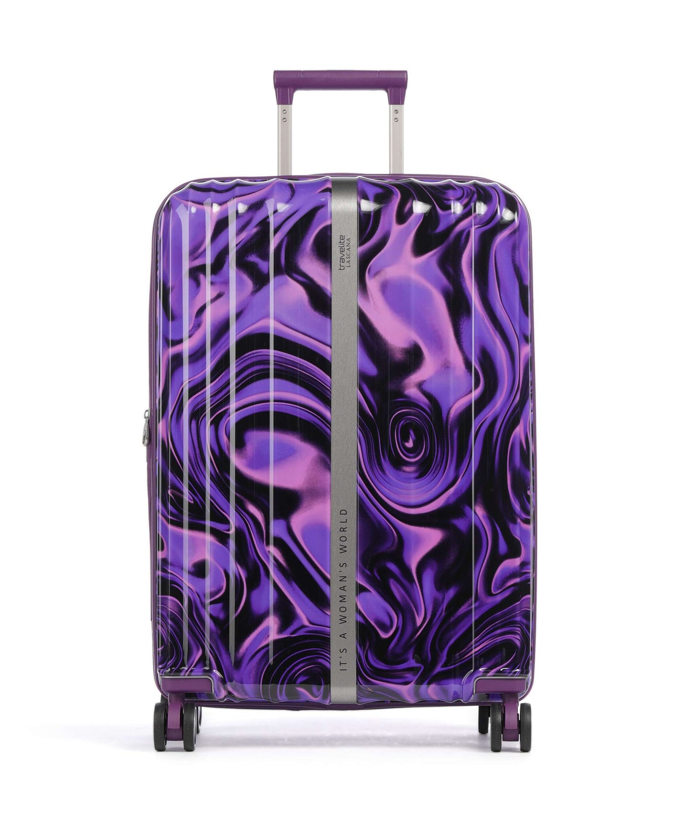 Travelite Lascana Edition Spinner (4 wheels) purple swirl