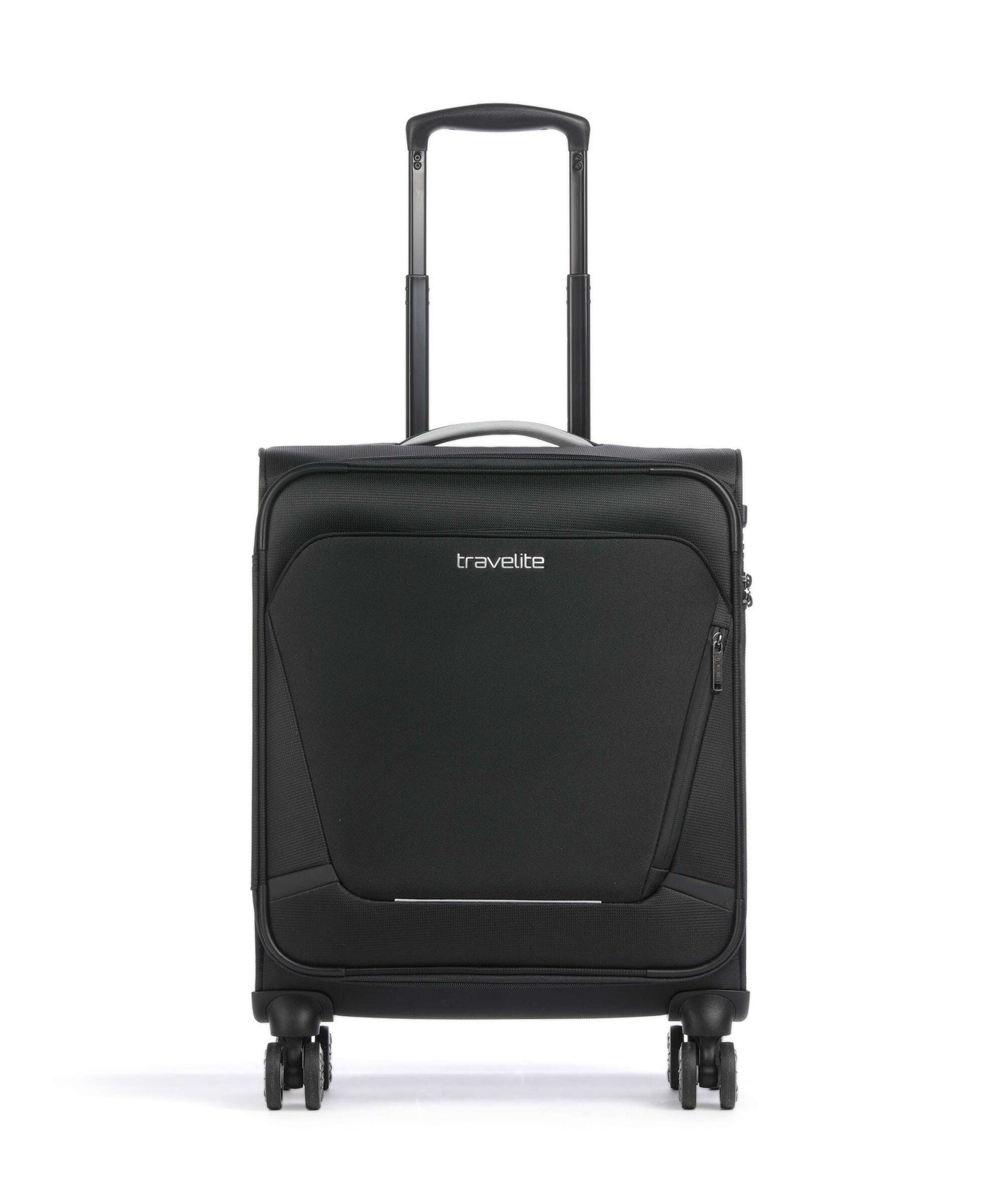 Travelite Cabin Max Spinner (4 wheels) schwarz