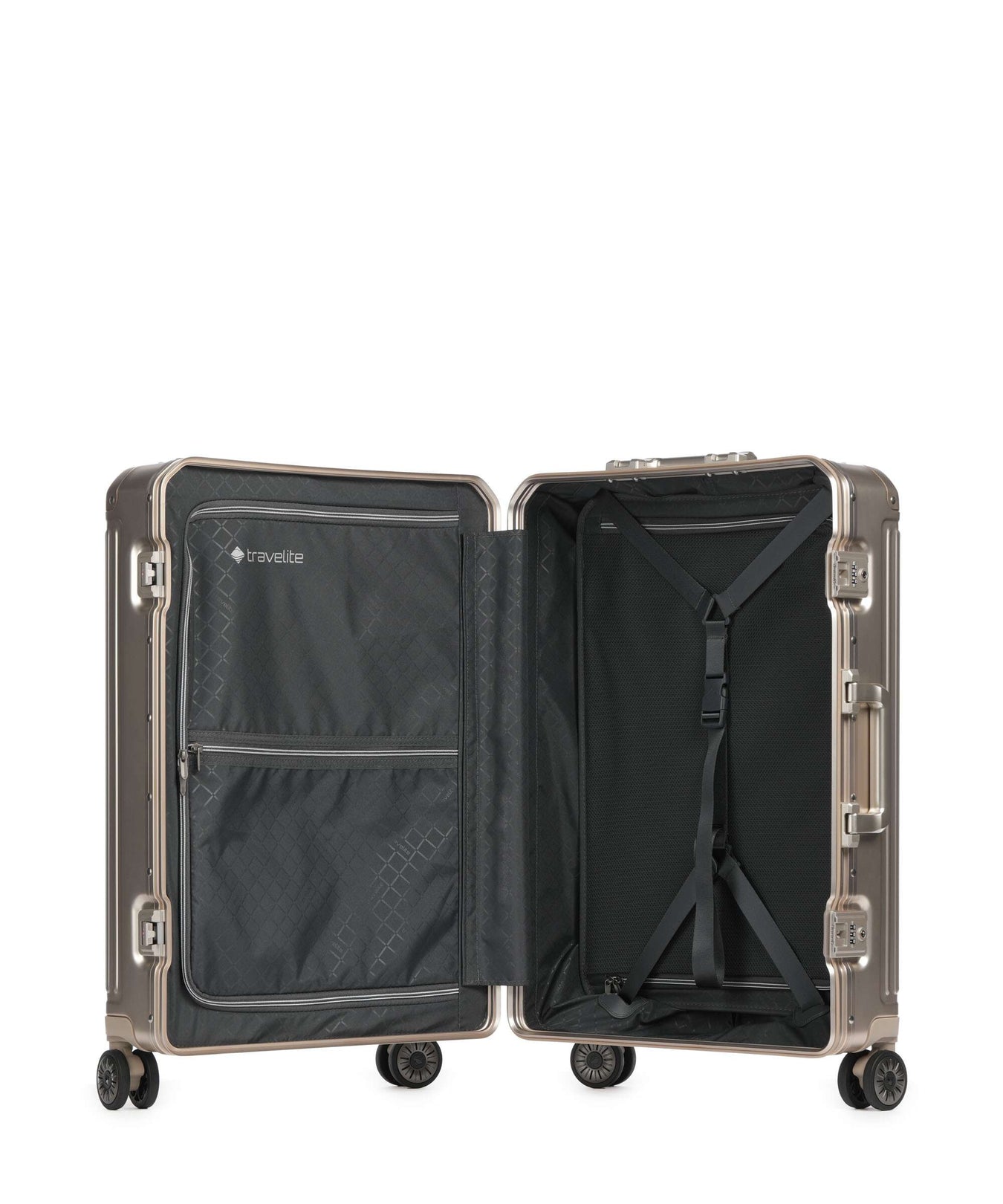 Travelite Next Spinner (4 wheels) champagne
