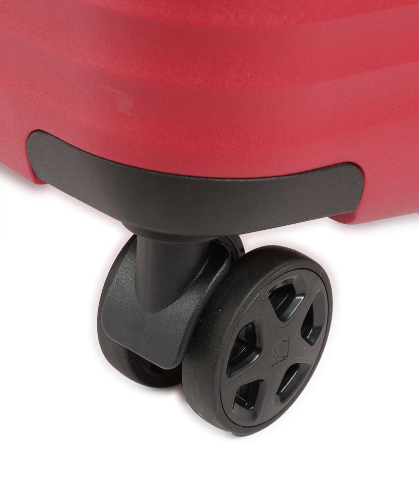 Travelite Air Stripe Suitcase set (4 wheels) red