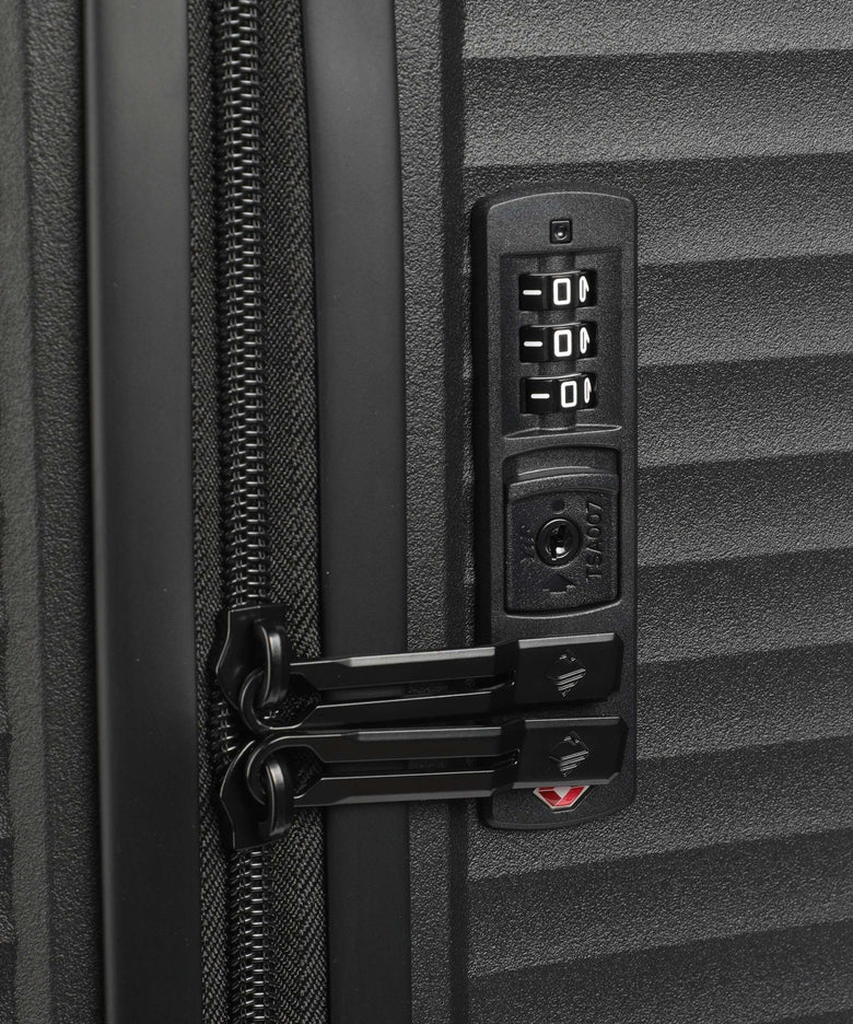 Travelite Air Stripe Spinner (4 wheels) black