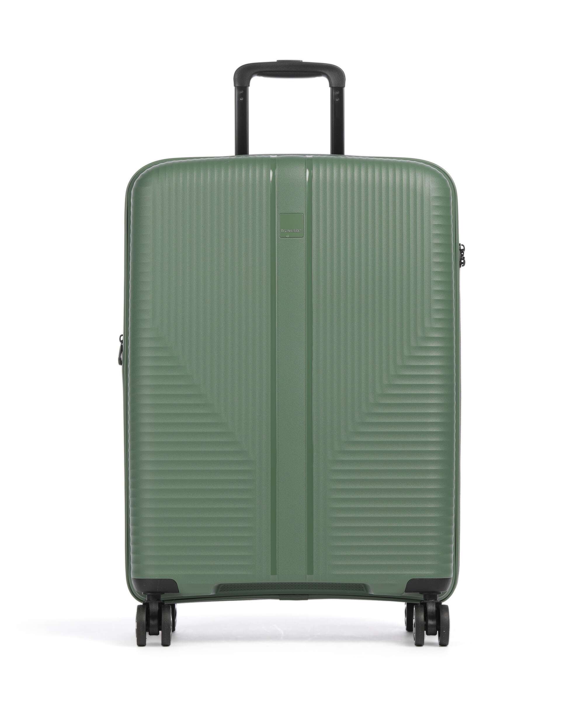 Travelite Air Stripe Spinner (4 wheels) green