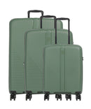 Travelite Air Stripe Set de valise (4 roues) green