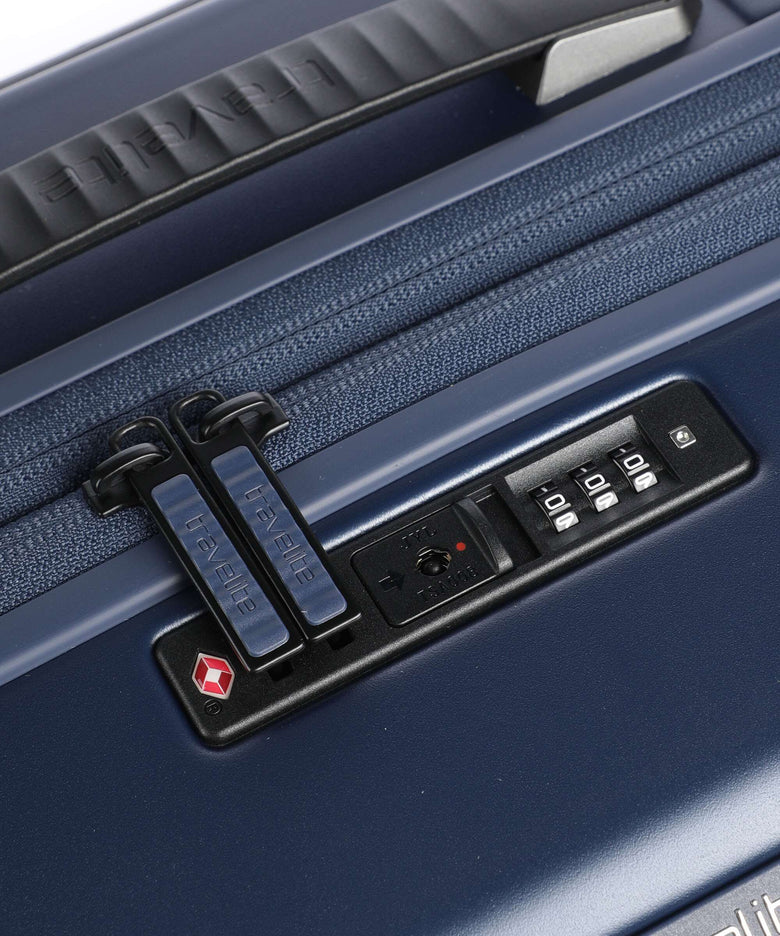 Travelite Millenium Spinner (4 wheels) navy