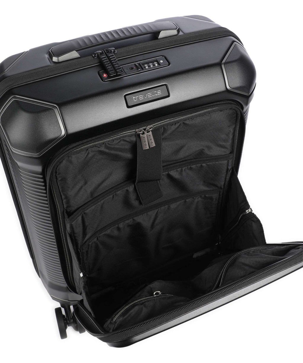 Travelite Millenium Spinner (4 wheels) black