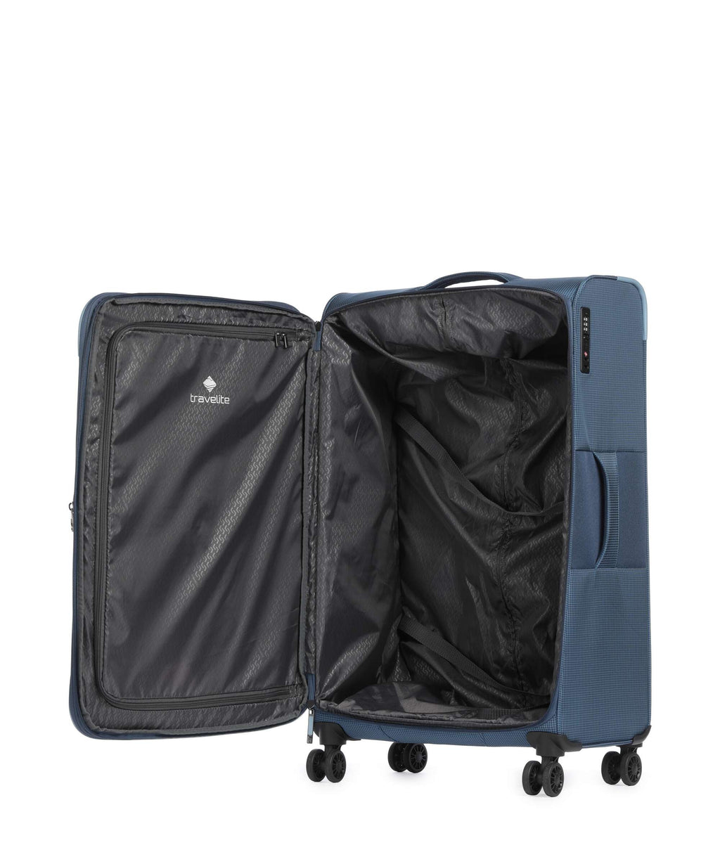 Travelite Corsiica Spinner (4 wheels) blue