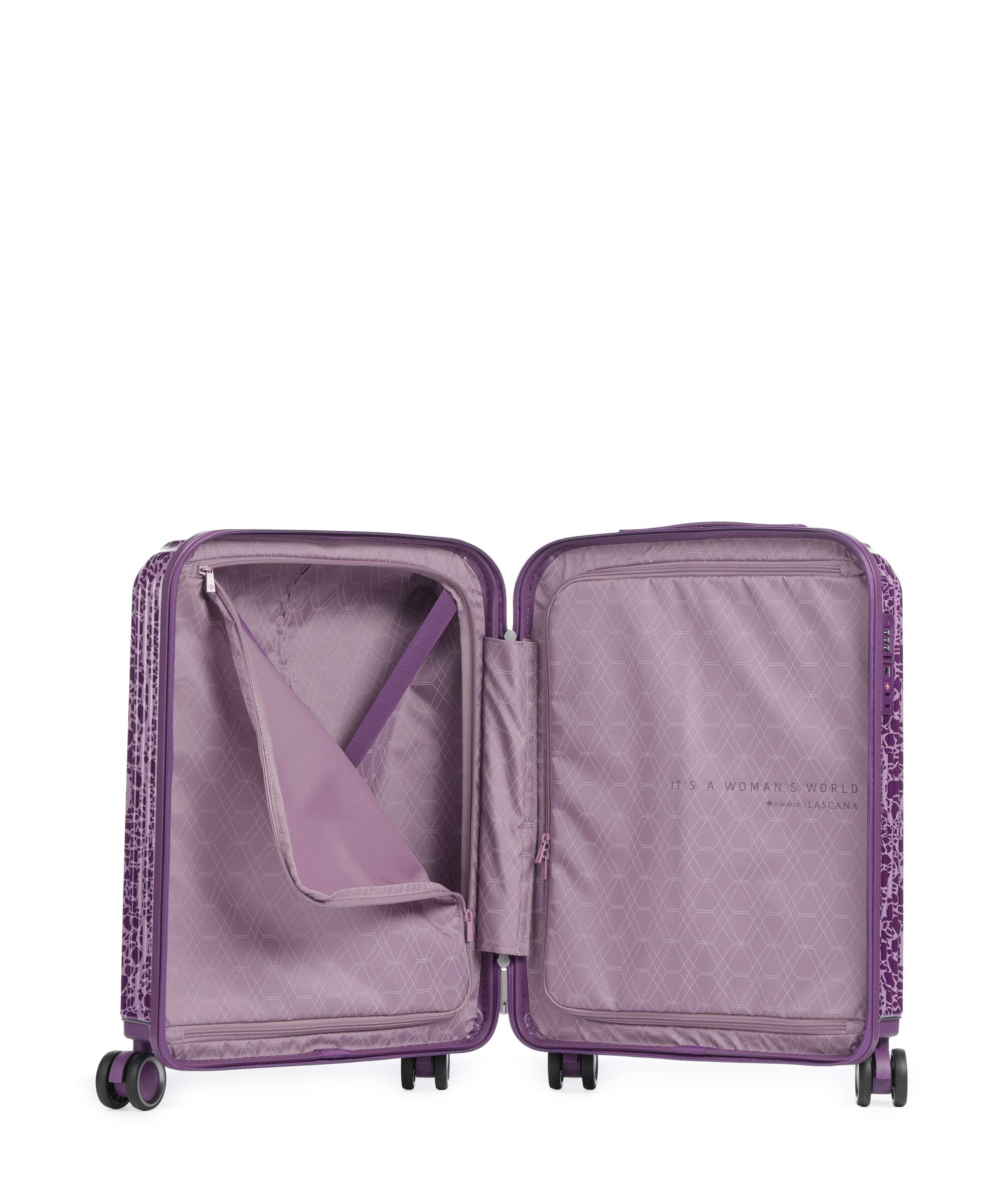Travelite Lascana Edition Spinner (4 wheels) plum