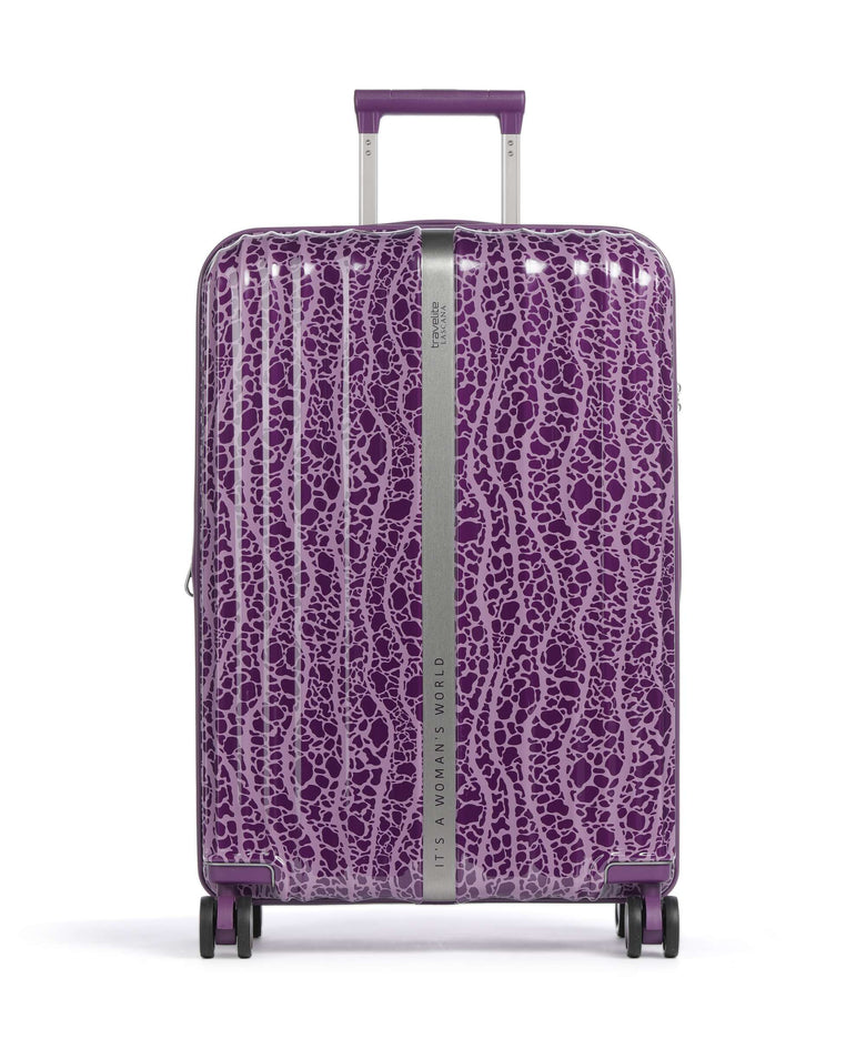 Travelite Lascana Edition Spinner (4 wheels) plum