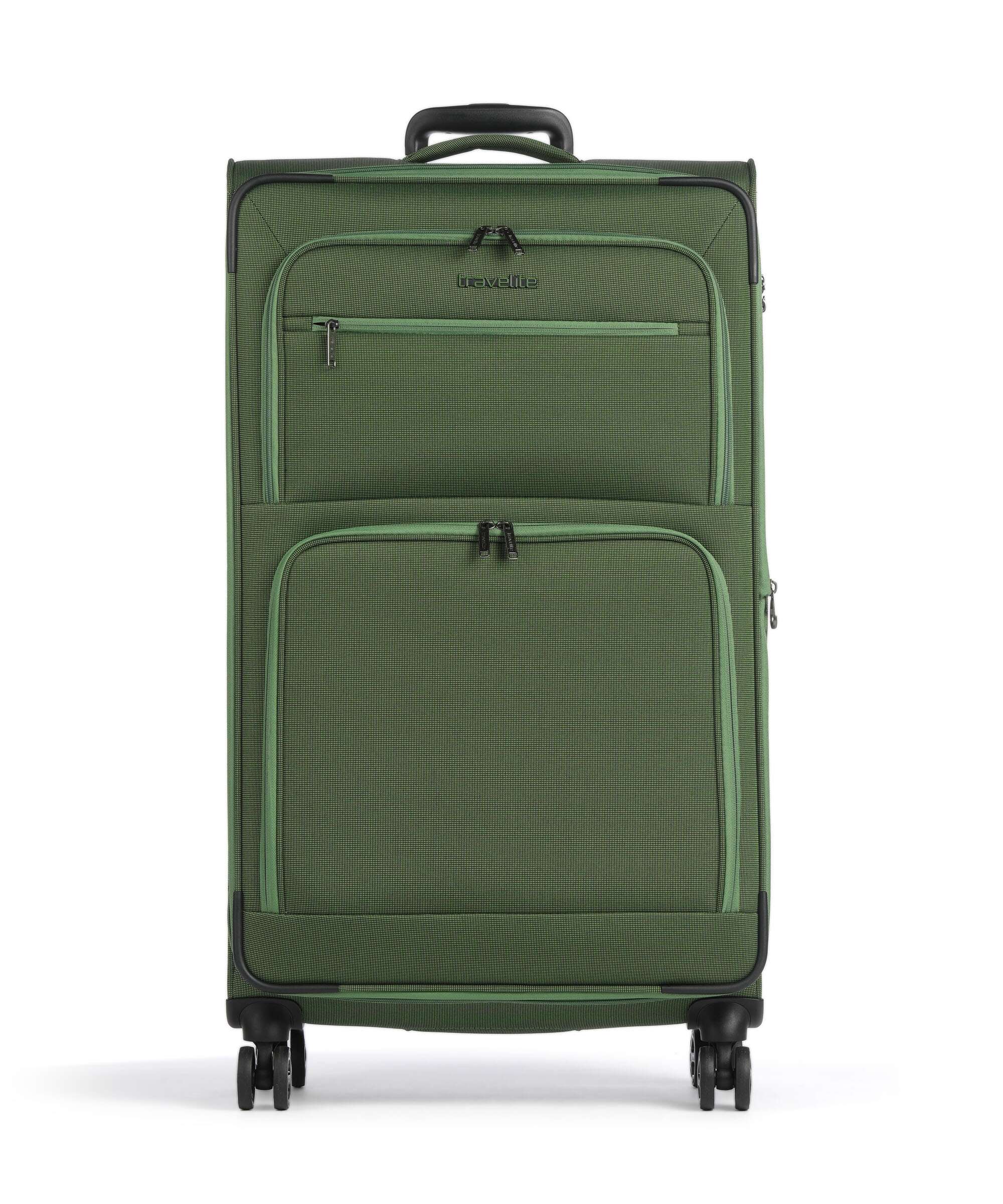 Travelite Cubis Spinner (4 wheels) green