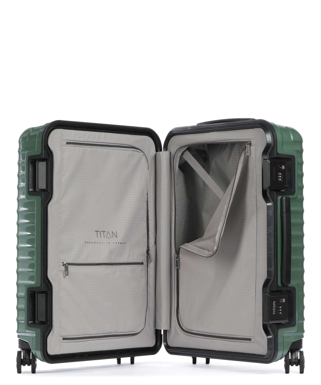 Titan Litron Frame M Spinner (4 wheels) traubengrün