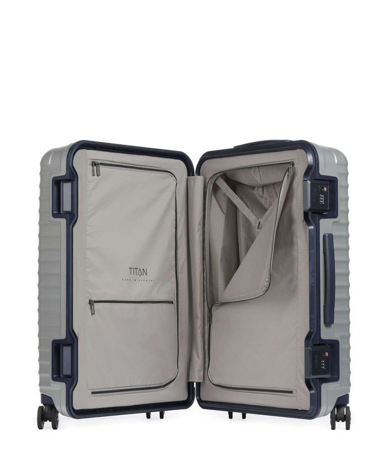 Titan Litron Frame L Spinner (4 wheels) silber