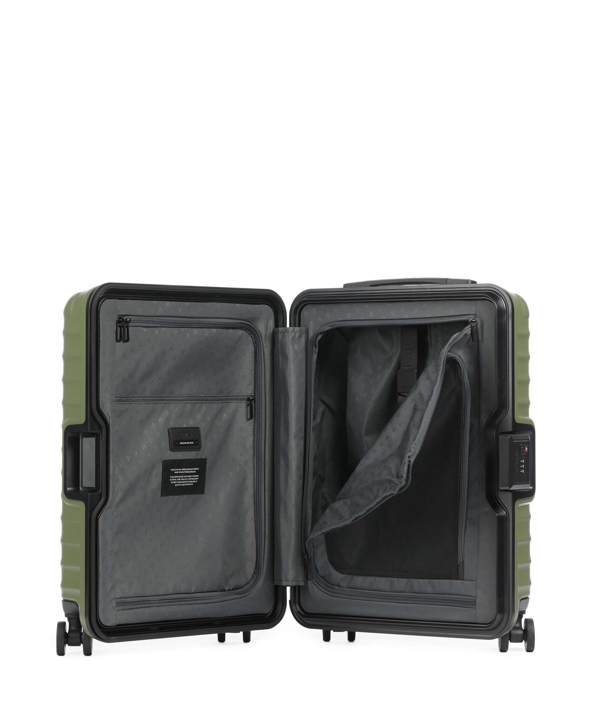 Titan Overseas Spinner (4 wheels) forest green