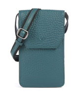 Voi Hirsch Magda Pochette telephone petrol