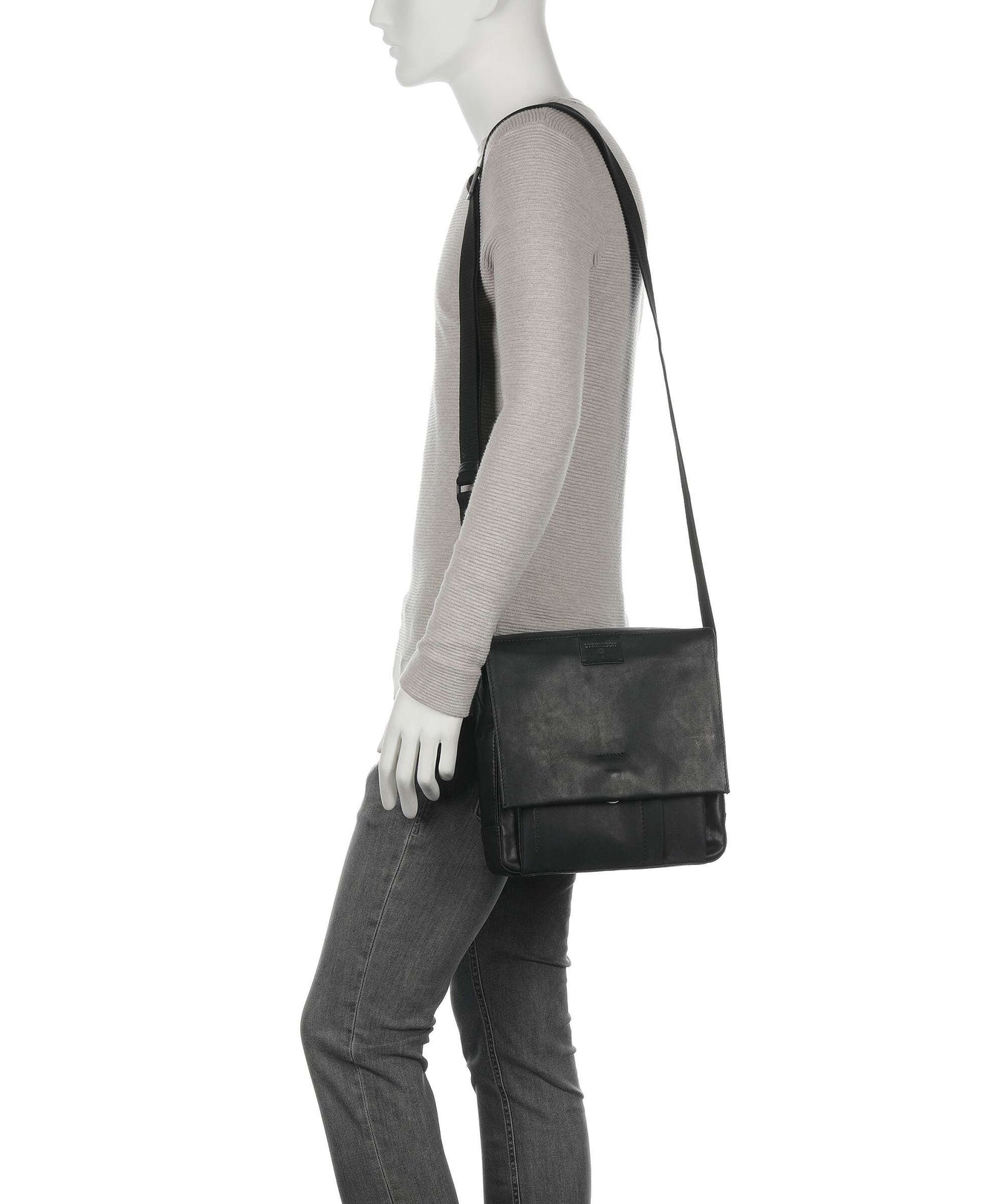 Strellson Brick Lane Crossbody bag black