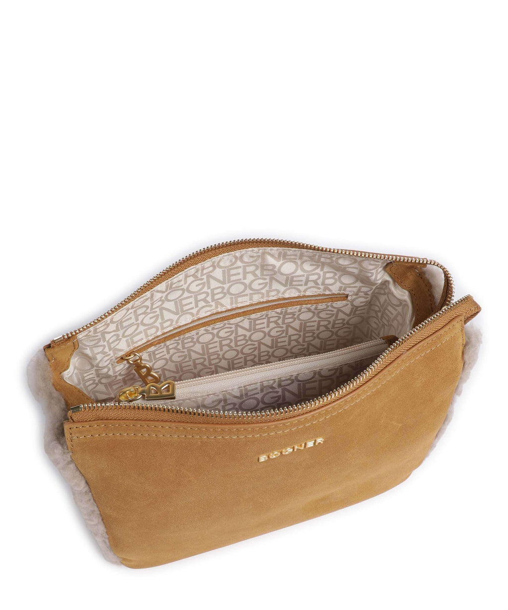 Bogner Banff Frisé Frisé Crossbody bag light brown