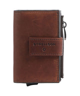 Strellson Brick Lane C-Four RFID Étui à cartes crédit dark brown