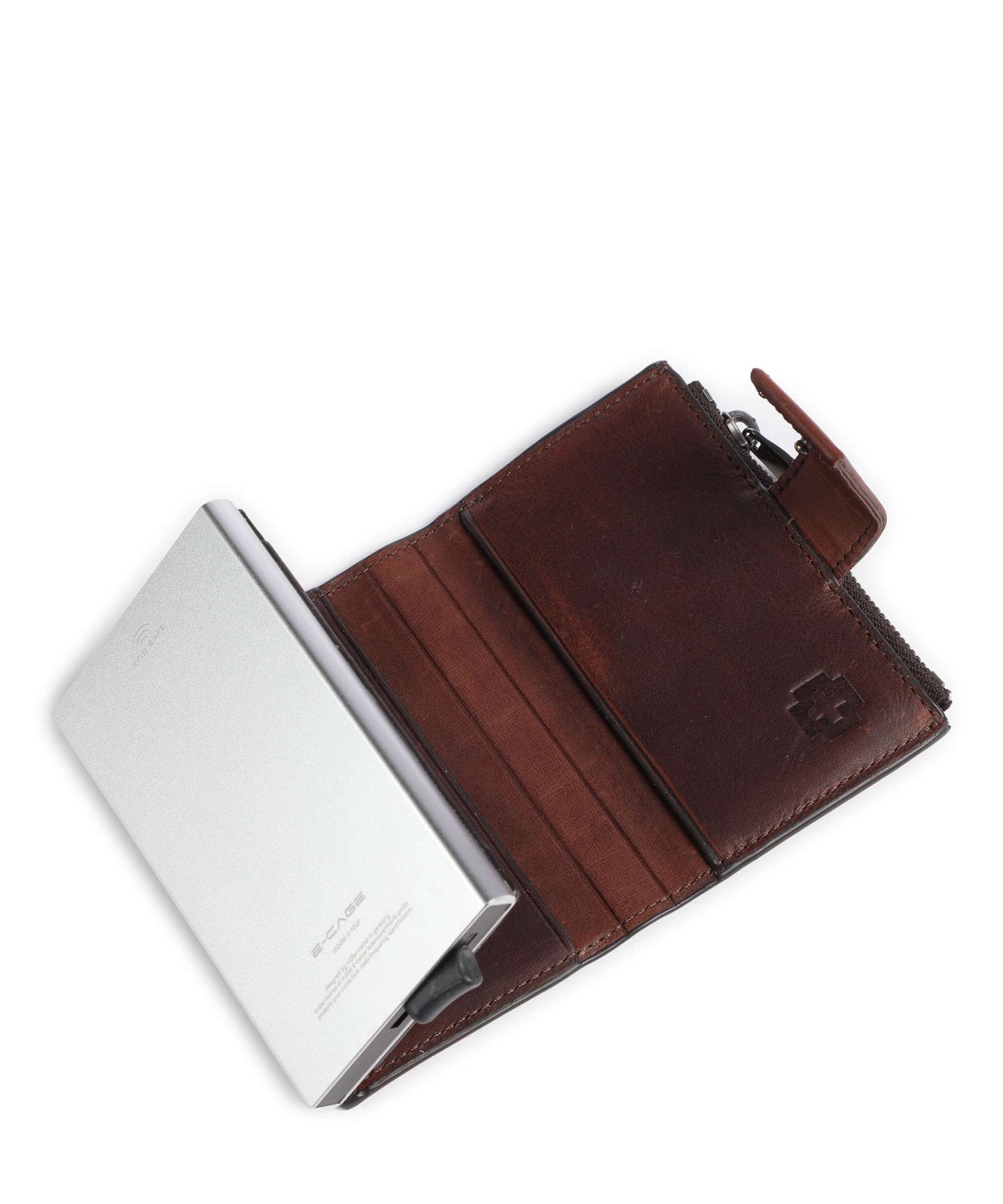 Strellson Brick Lane C-Four RFID Credit card holder dark brown
