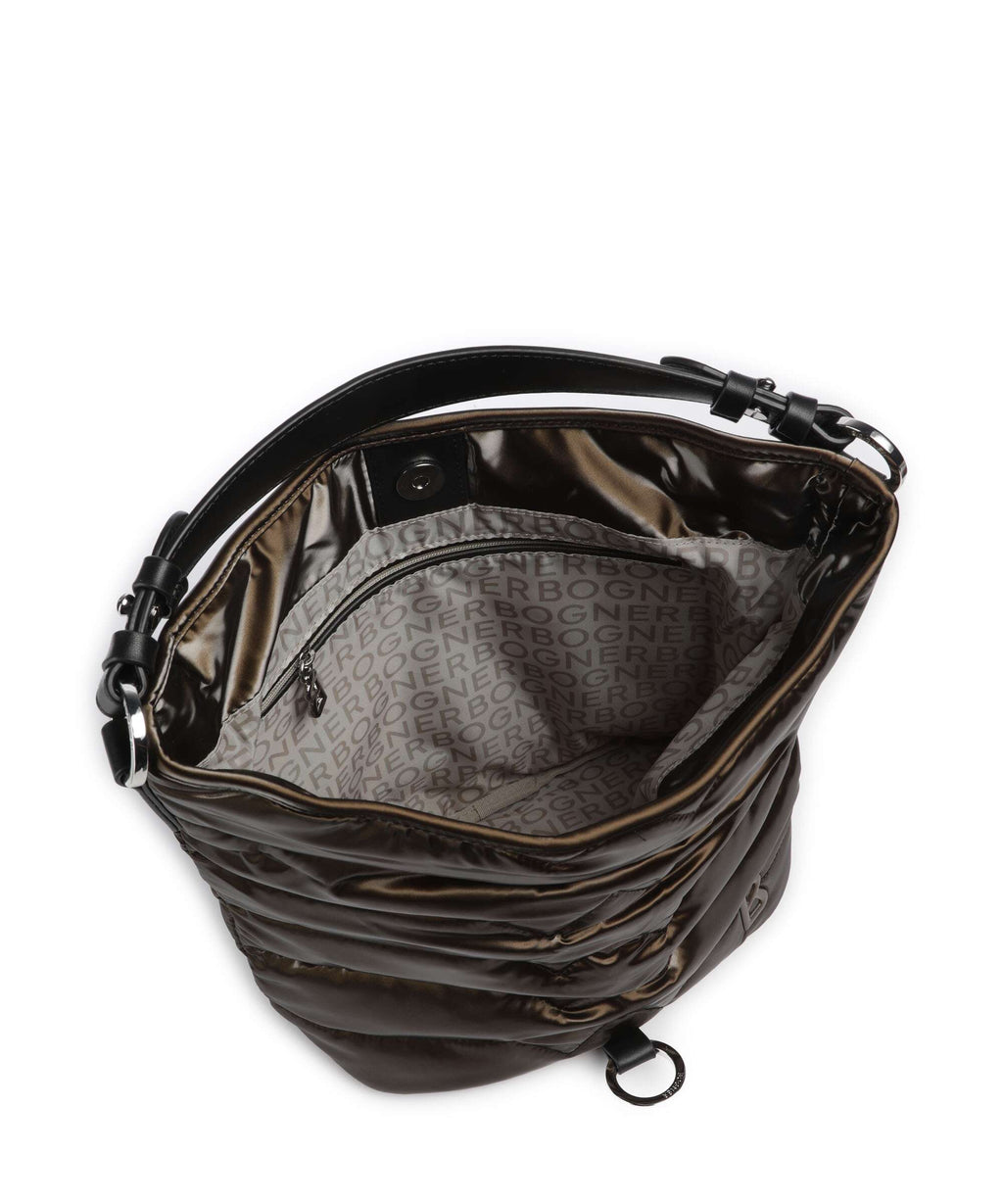 Bogner Choulex Heather Hobo bag dark brown