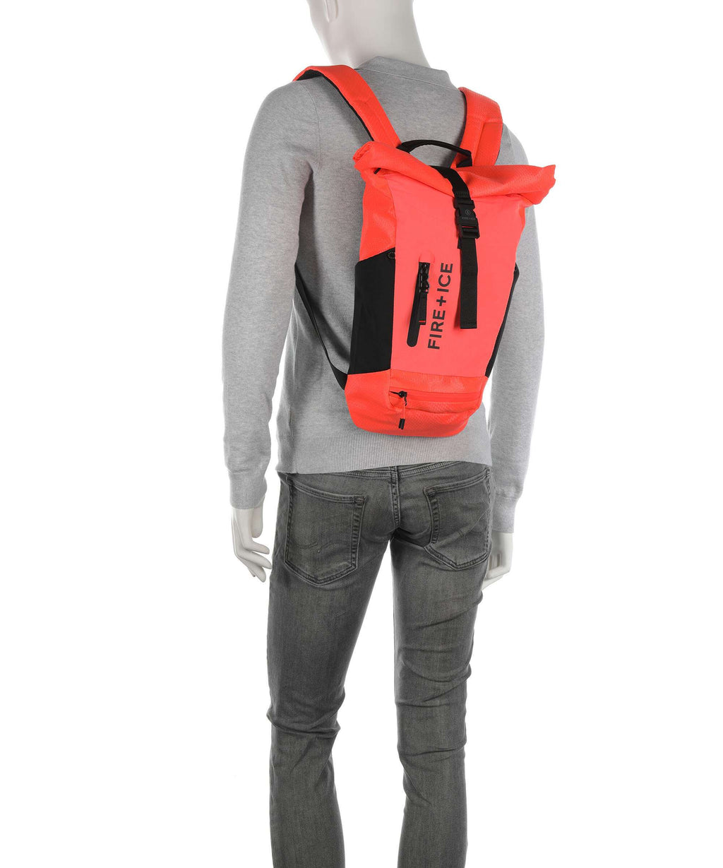 Bogner Park City Ive Rolltop backpack orange