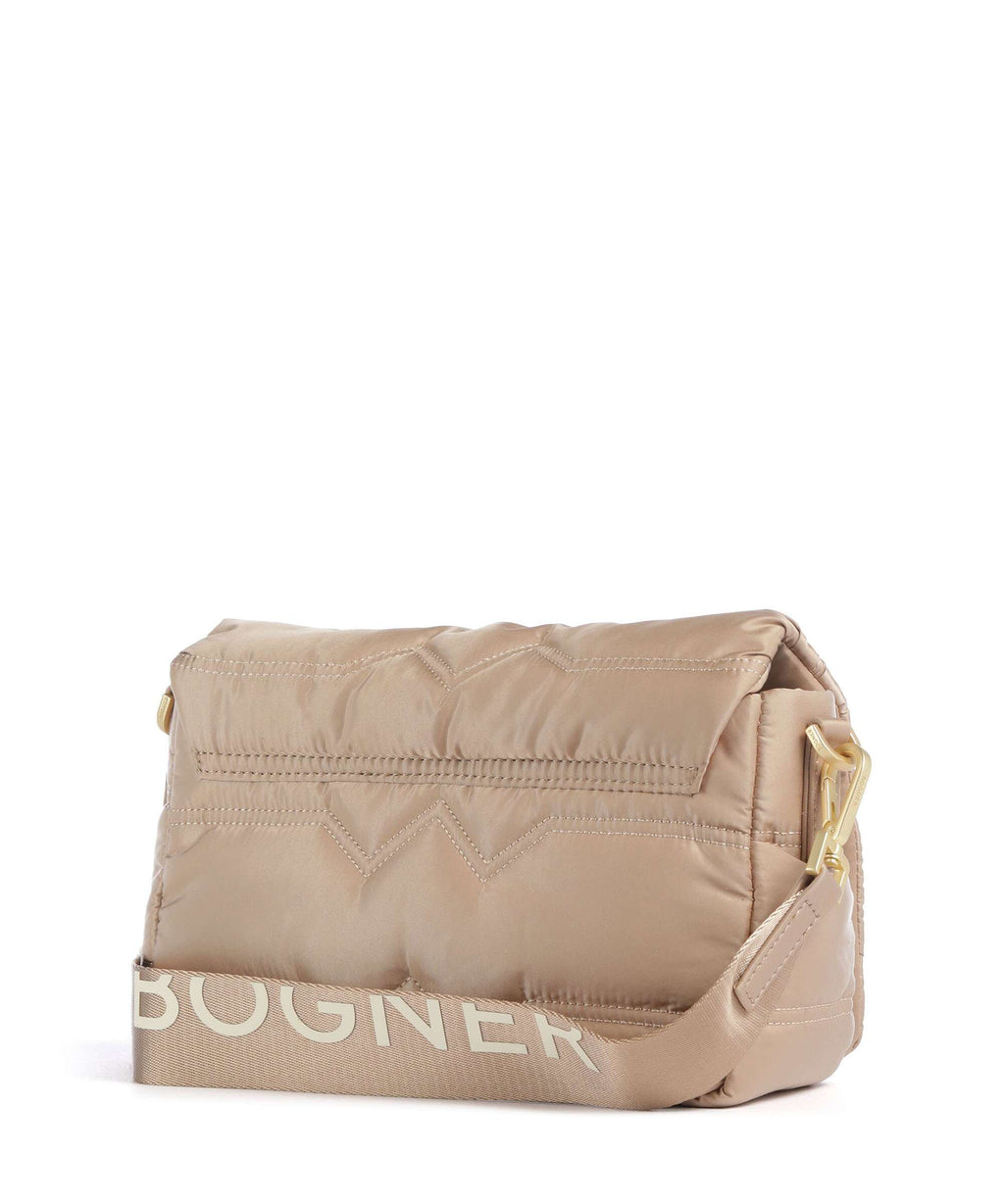 Bogner Wallis Tessuto Bar Crossbody bag sesame
