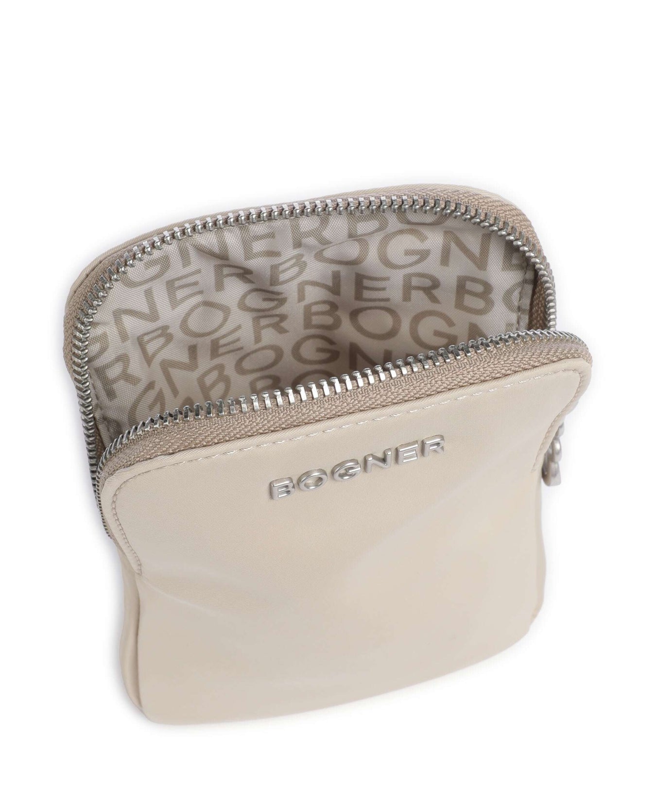Bogner Klosters Johanna Phone bag oyster gray