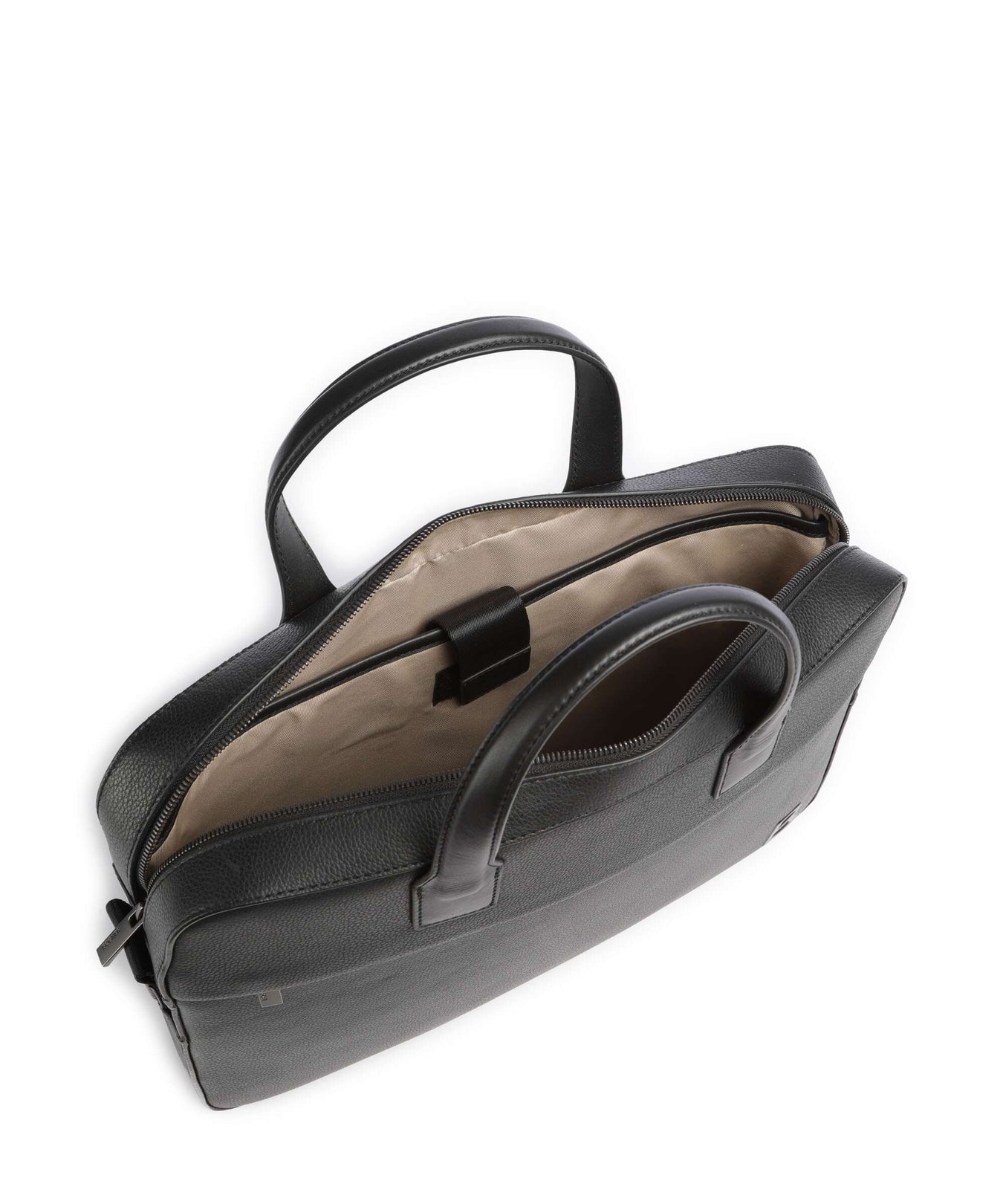 Bogner Kiroro text Briefcase black