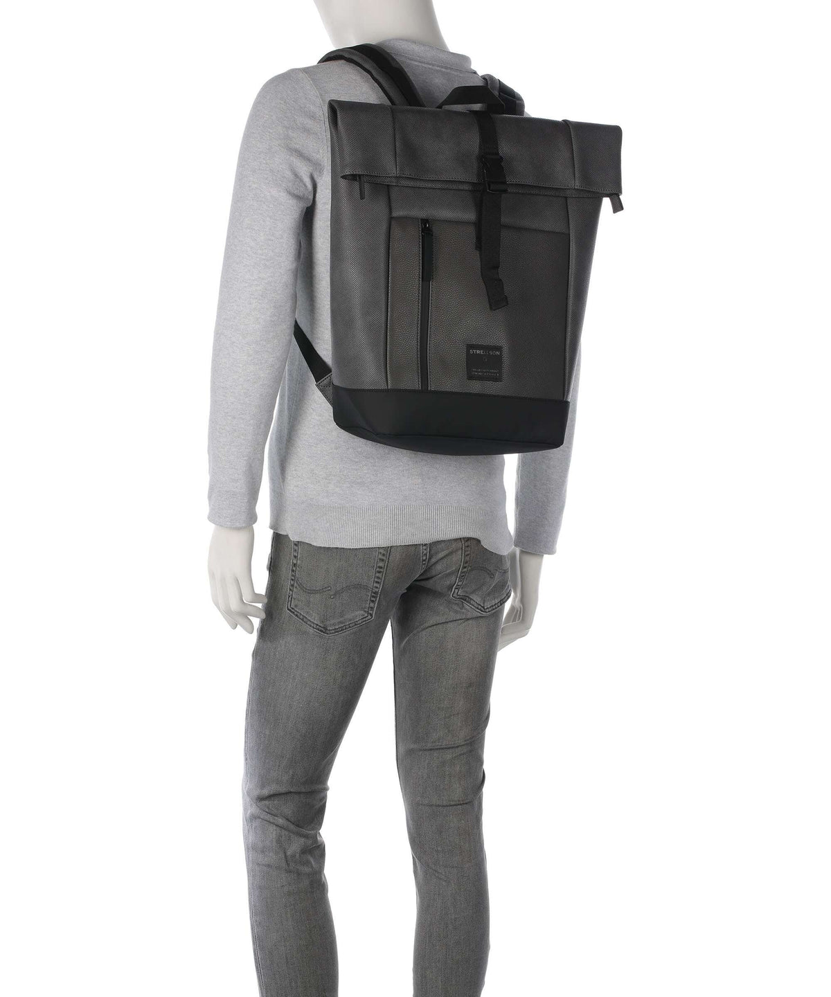 Strellson Westferry Rolltop backpack darkgrey