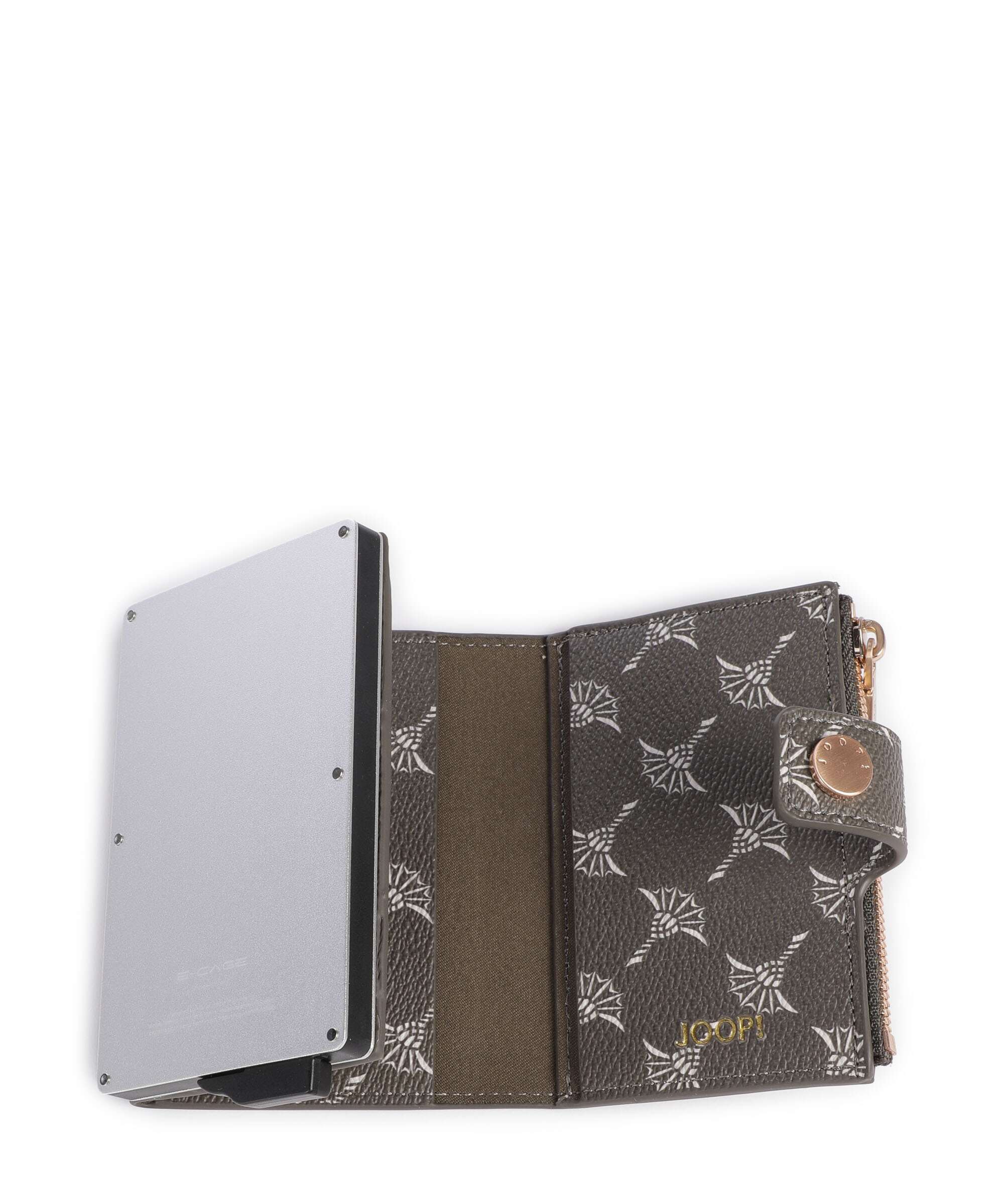 JOOP! Cortina 1.0 E-Cage Credit card holder burnt olive