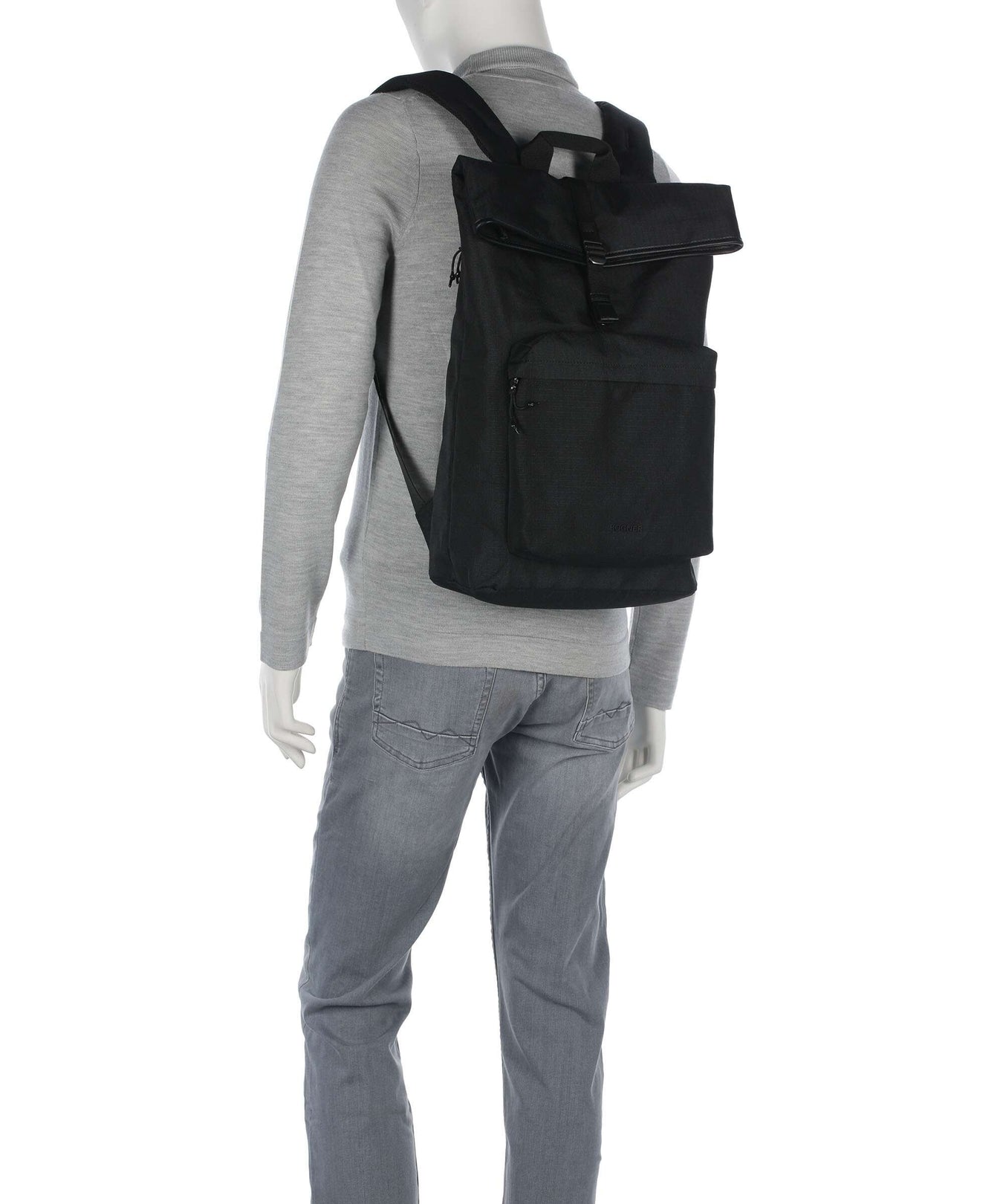 Bogner Myoko Leon Rolltop backpack black