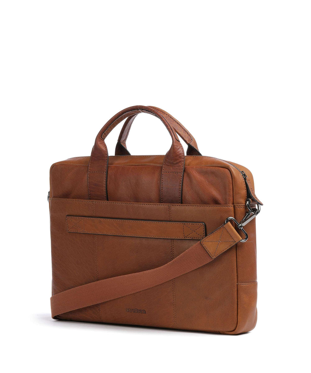 Strellson Hyde Briefcase cognac