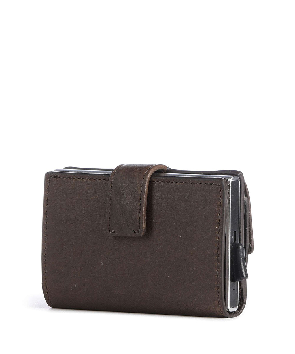Strellson Camden RFID Credit card holder dark brown