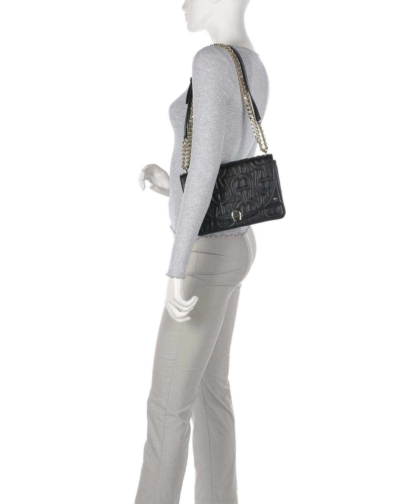 Aigner Diadora S Shoulder bag black 