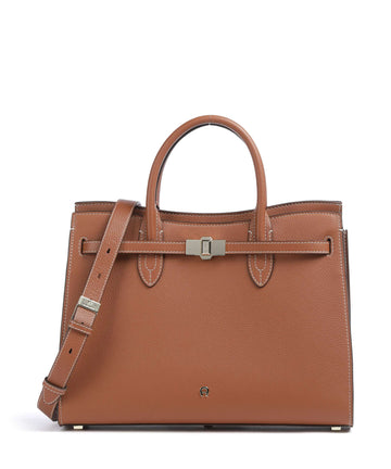 Aigner Farah L Sac à main cognac brown