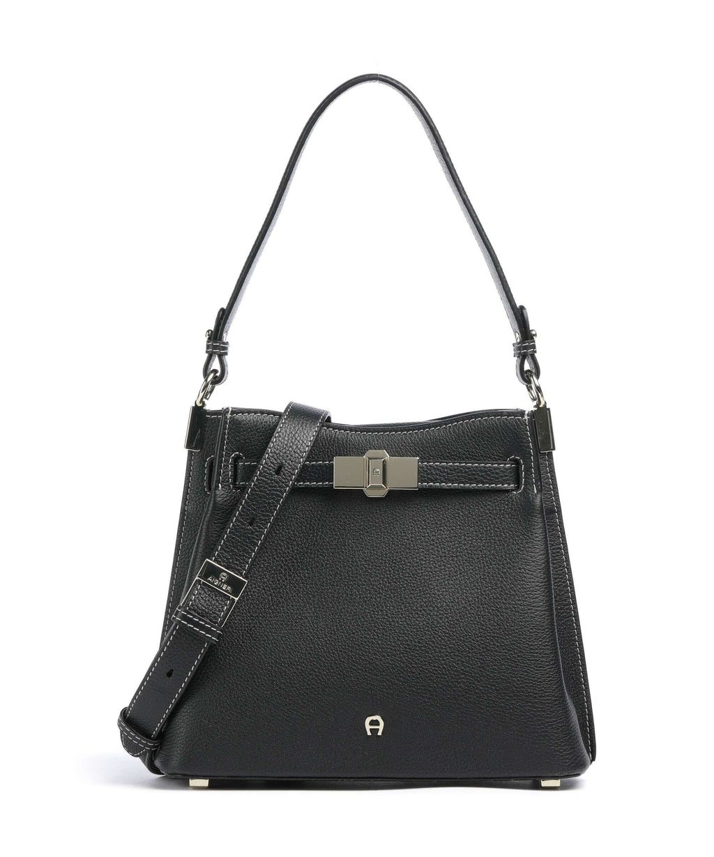 Aigner Farah M Hobo bag black