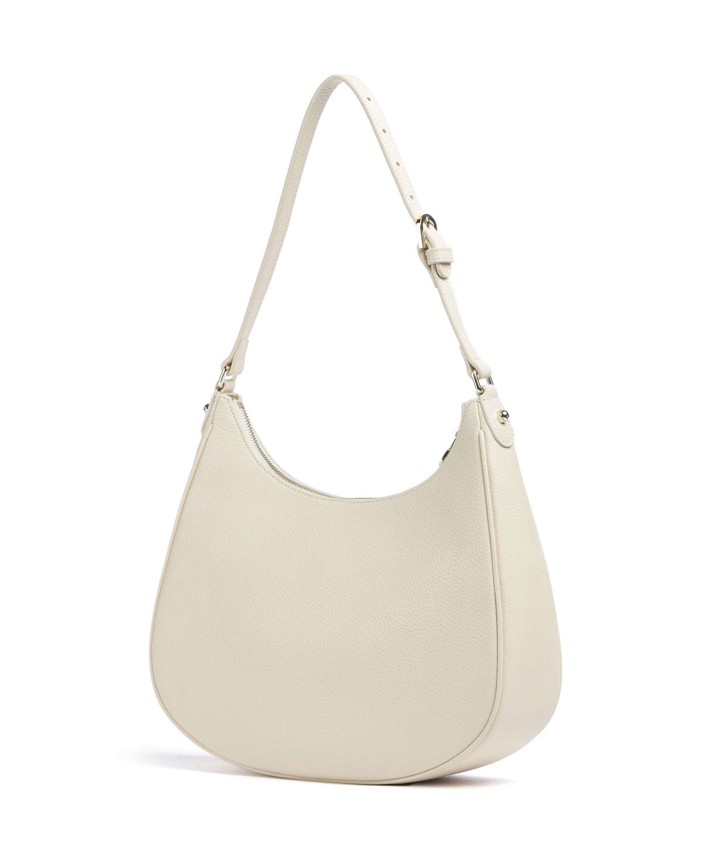 Aigner Diadora M Hobo bag macadamia white