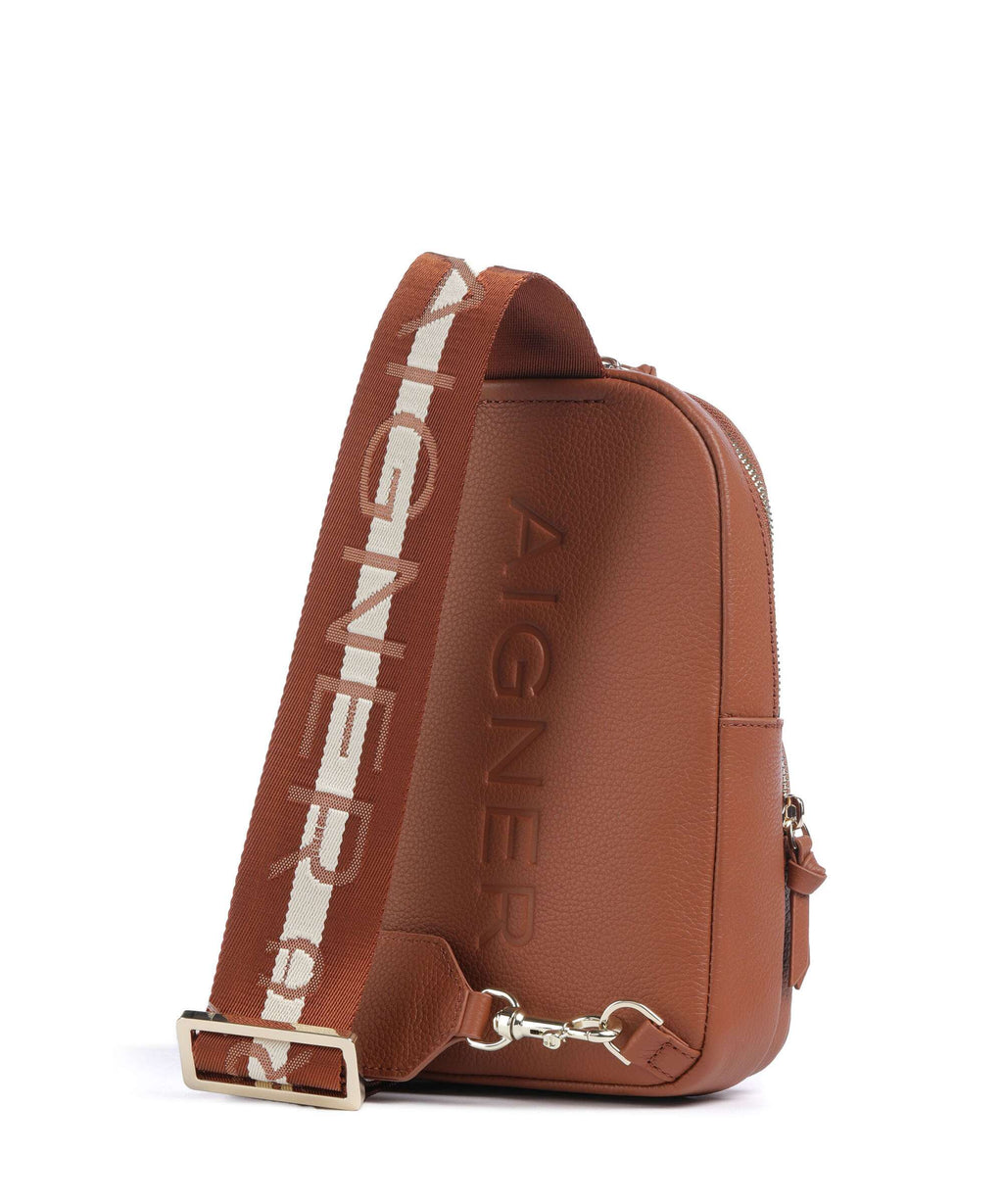 Aigner Zita Sling bag cognac brown