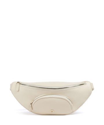 Aigner Fashion Sac banane macadamia white