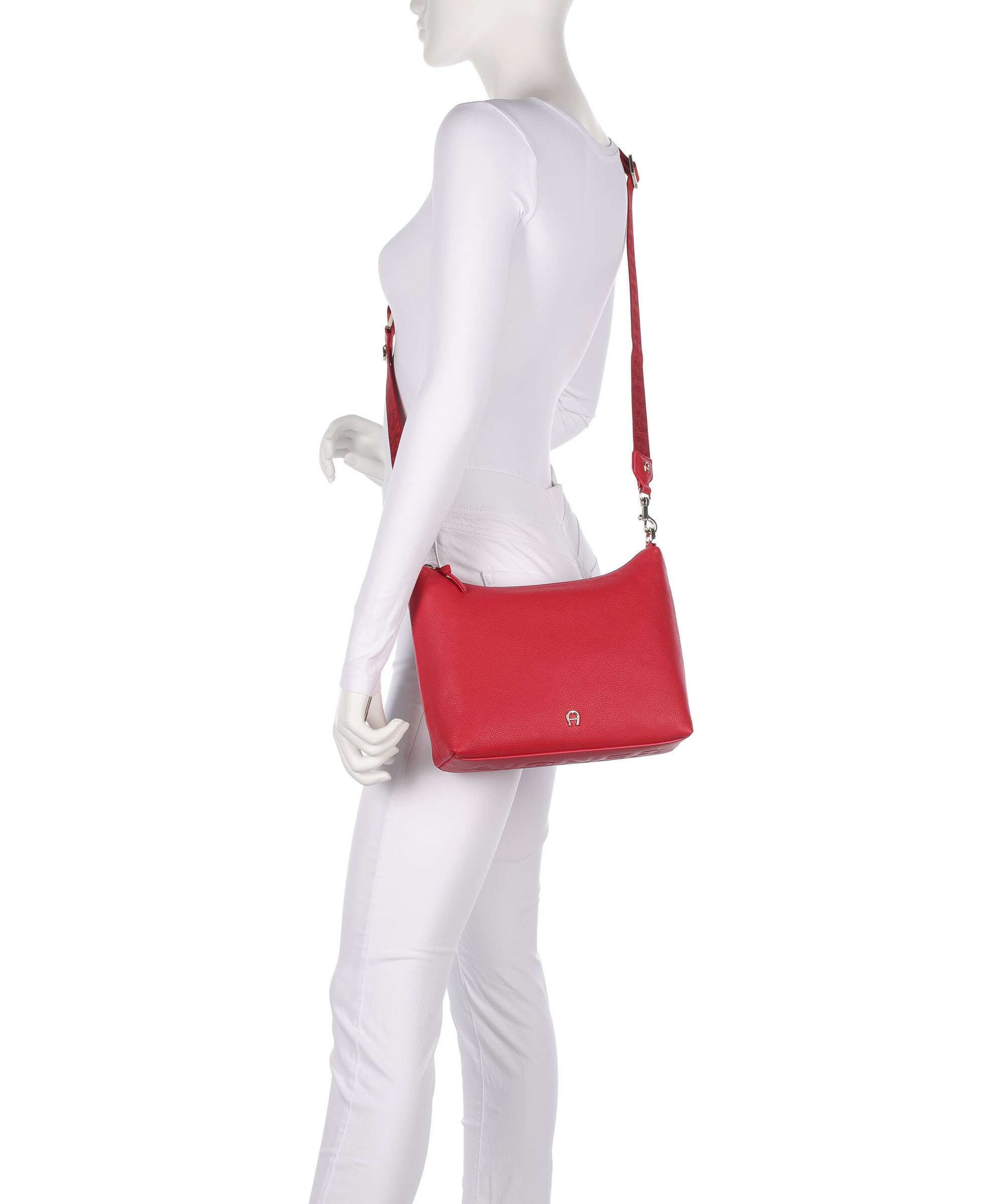 Aigner Zita S Crossbody bag lipstick red