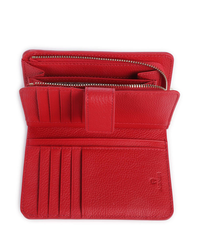 Aigner Zita Wallet lipstick red