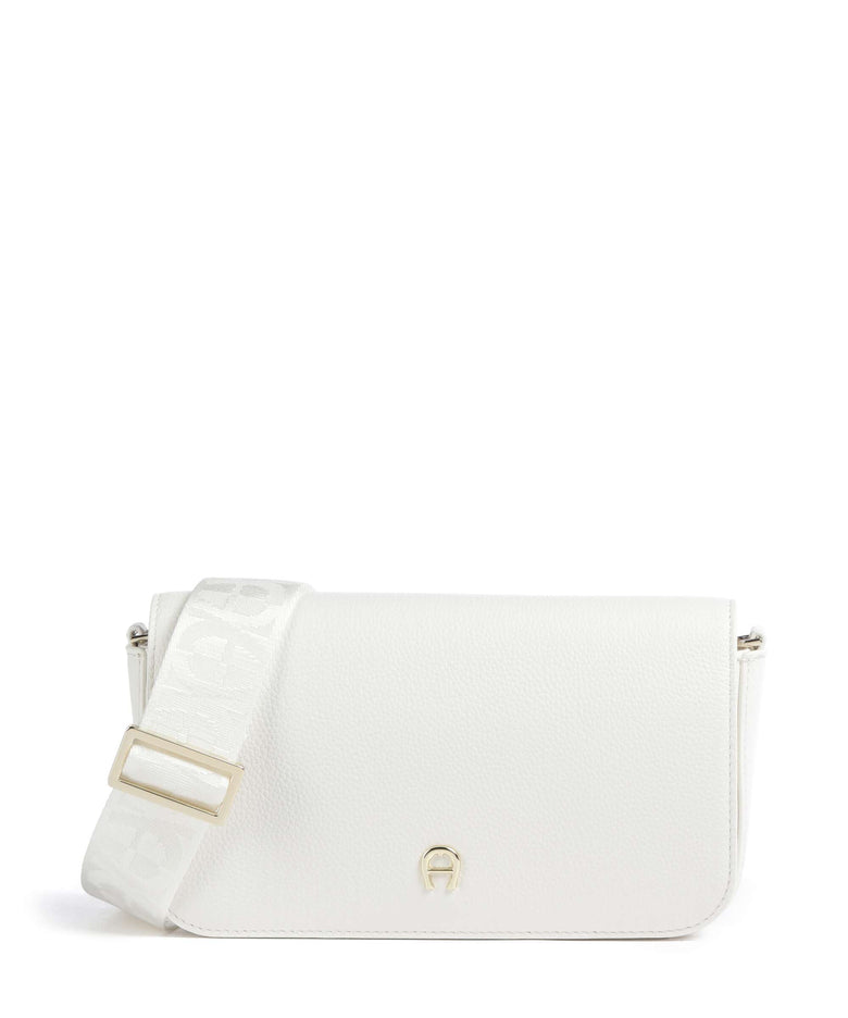 Aigner Zita S Crossbody bag cotton white