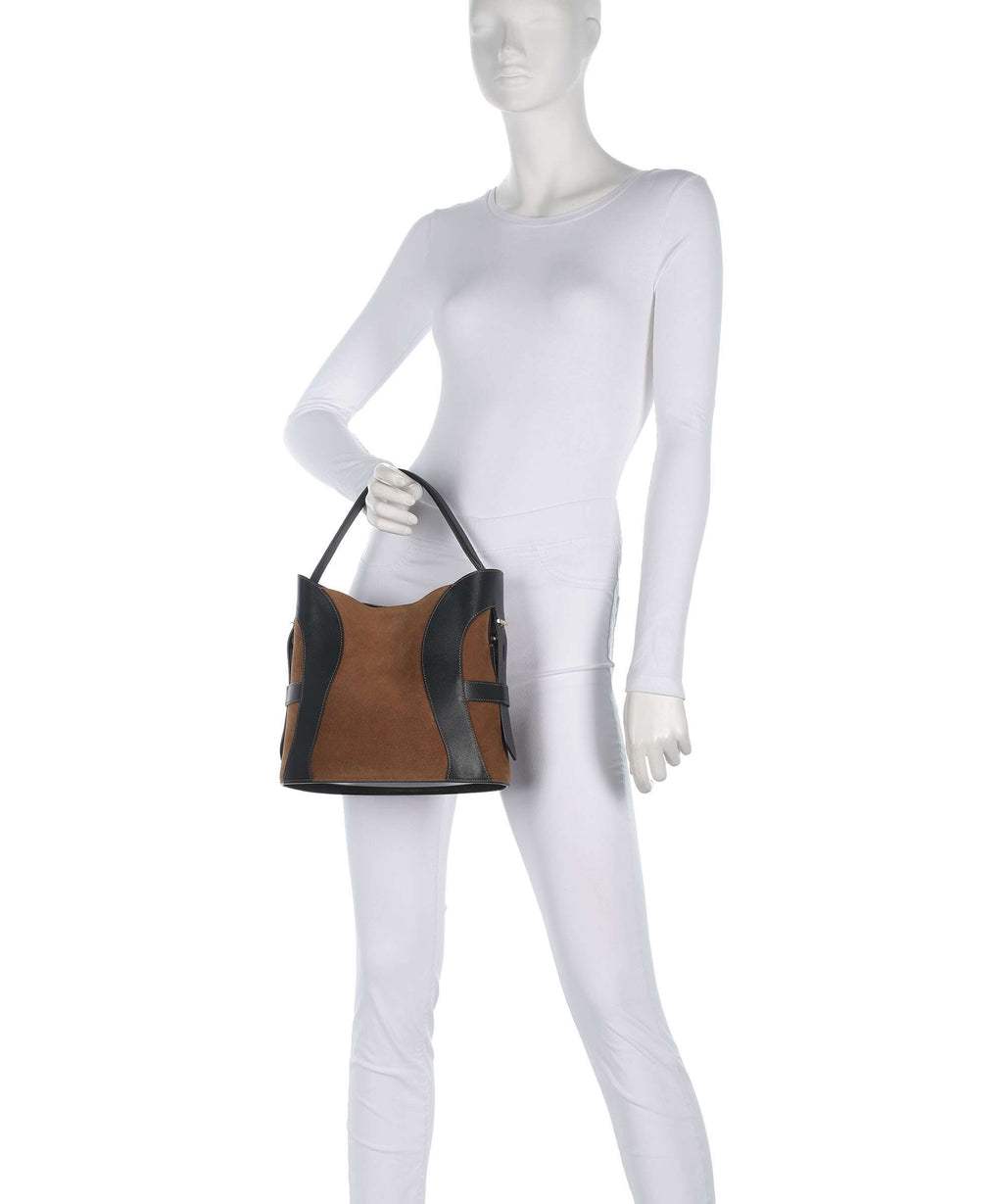 Aigner Deborah M Hobo bag oat beige