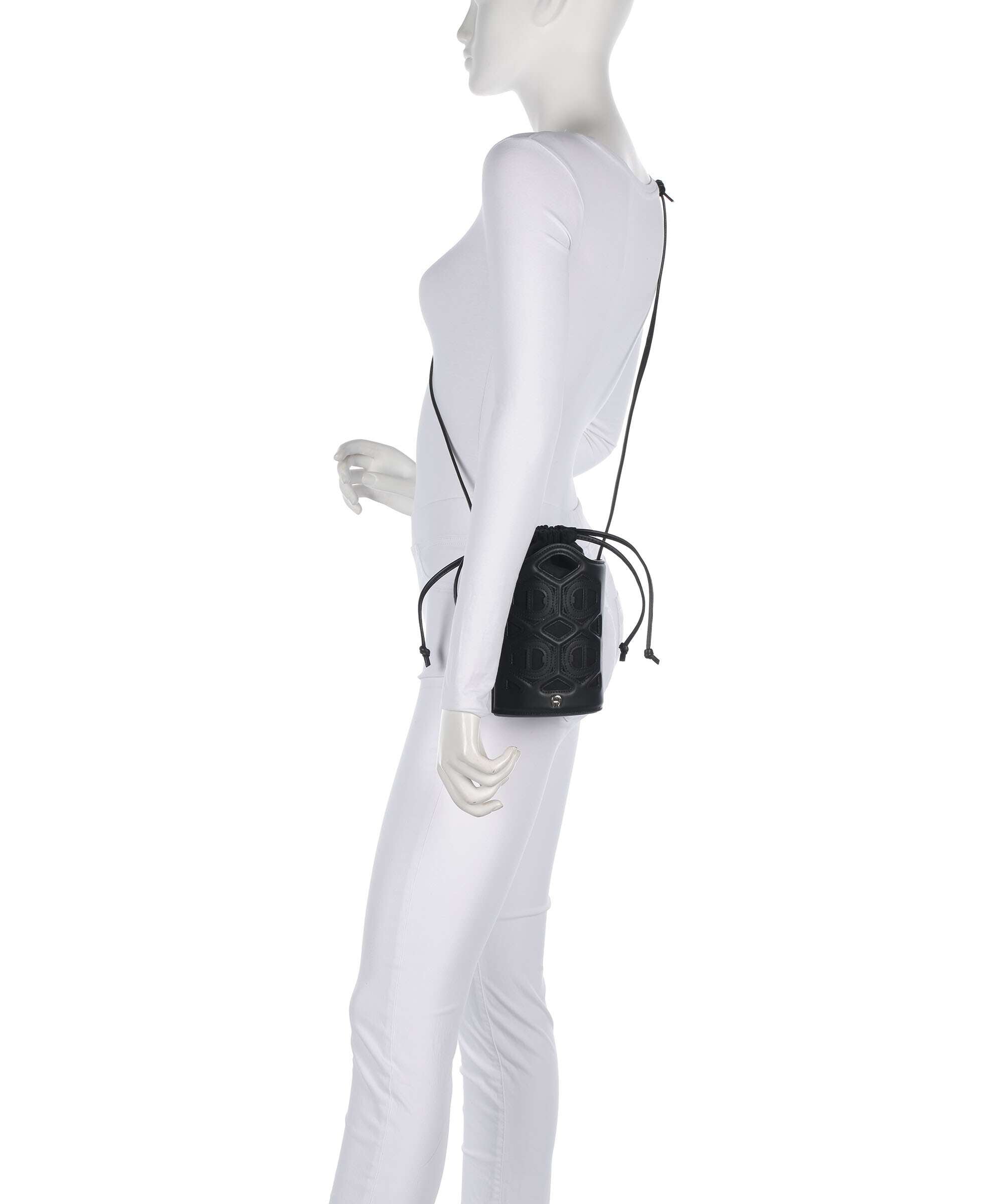 Aigner Azzurra S Bucket bag black