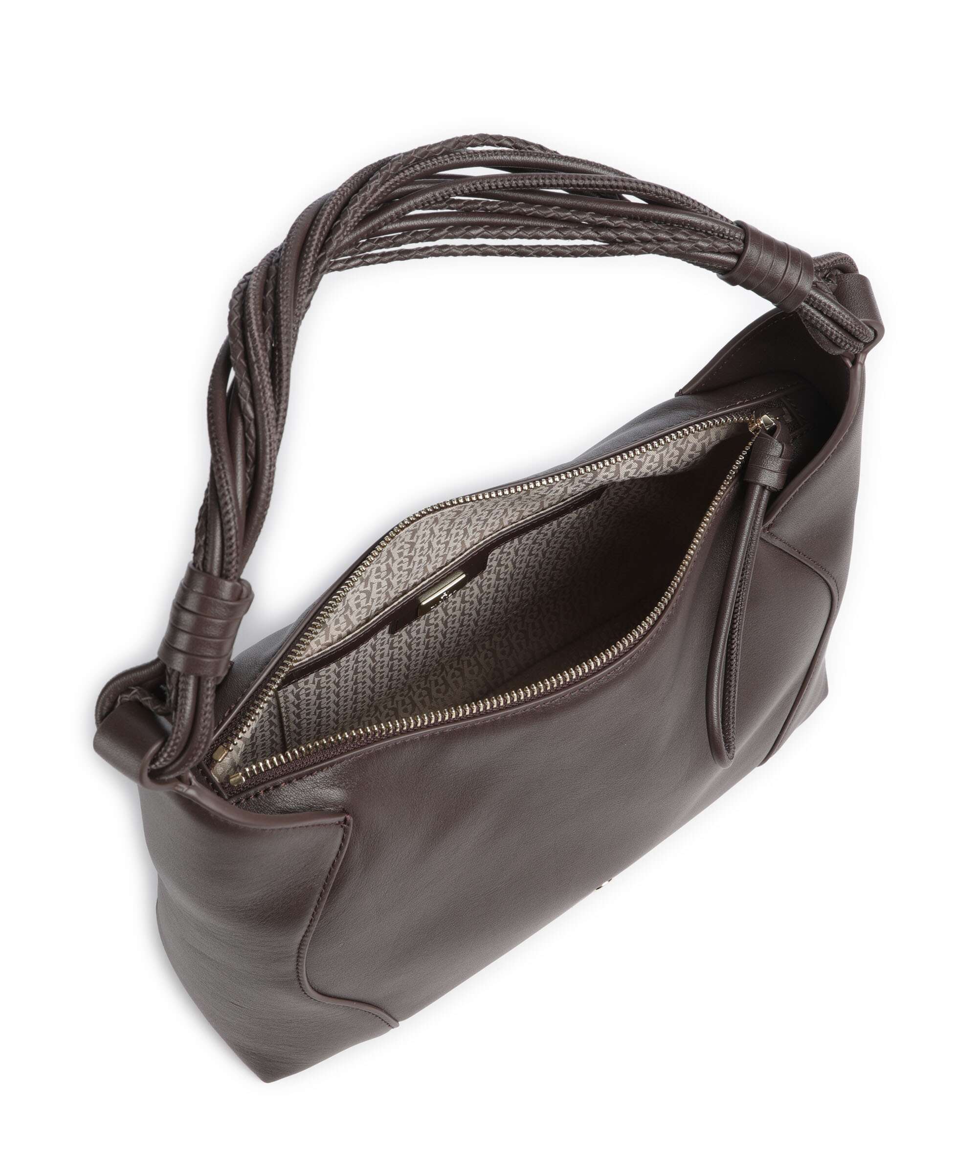 Aigner Giara M Hobo bag soil brown
