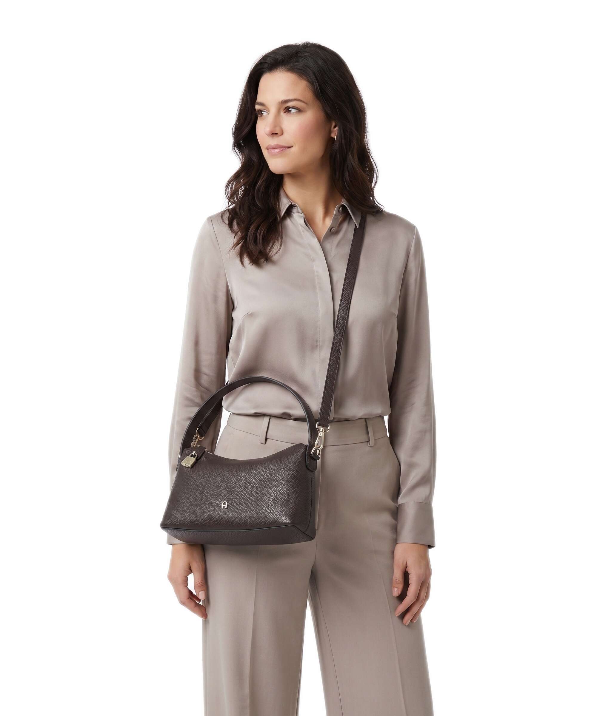 Aigner Delia S Shoulder bag soil brown