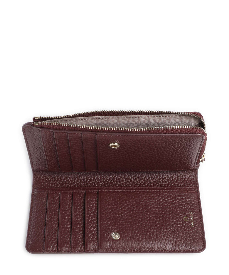 Aigner Carré Soft Wallet port red