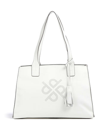 Picard Peephole Cabas white lily